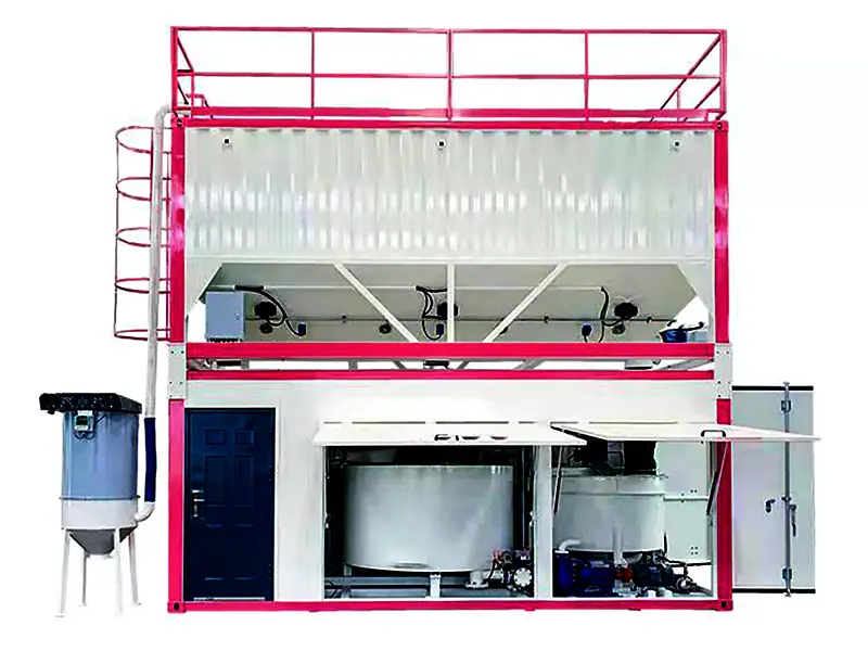 Custom Grout Batching Plant Addresses Unique Formula Challenges in Construction