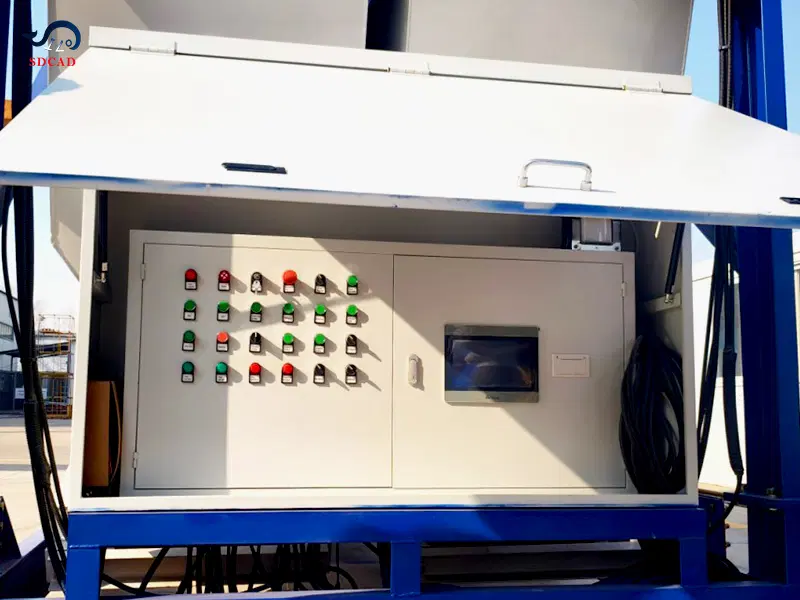 Portable Mobile Concrete Batching Plant