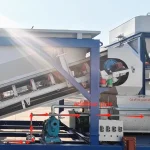 Portable Mobile Concrete Batching Plant