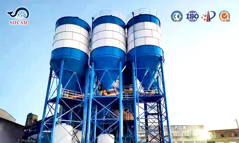 Bolted Cement Silo for Stationary Concrete Batching Plant