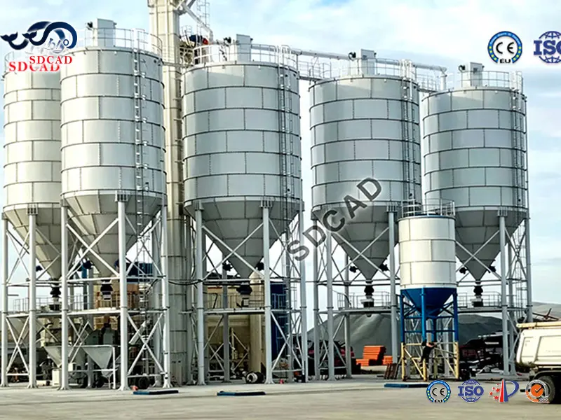 Bolted Cement Silo for Stationary Concrete Batching Plant