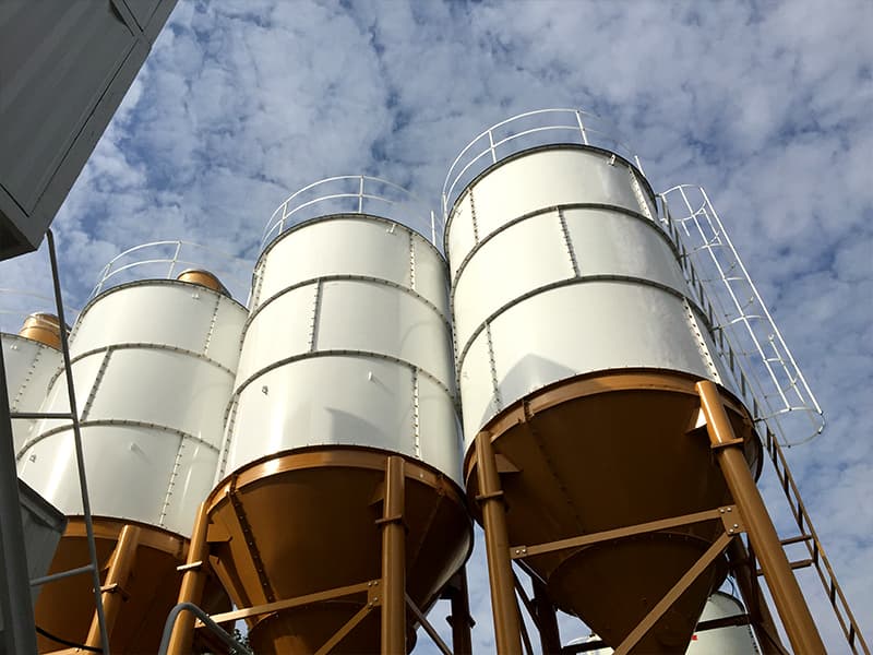 Bolted Cement Silo for Stationary Concrete Batching Plant