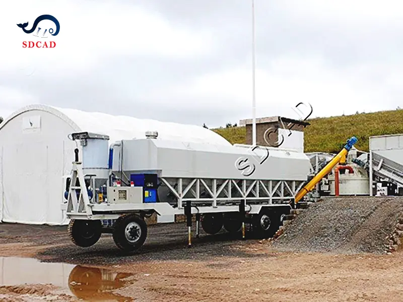 Horizontal Cement Silos