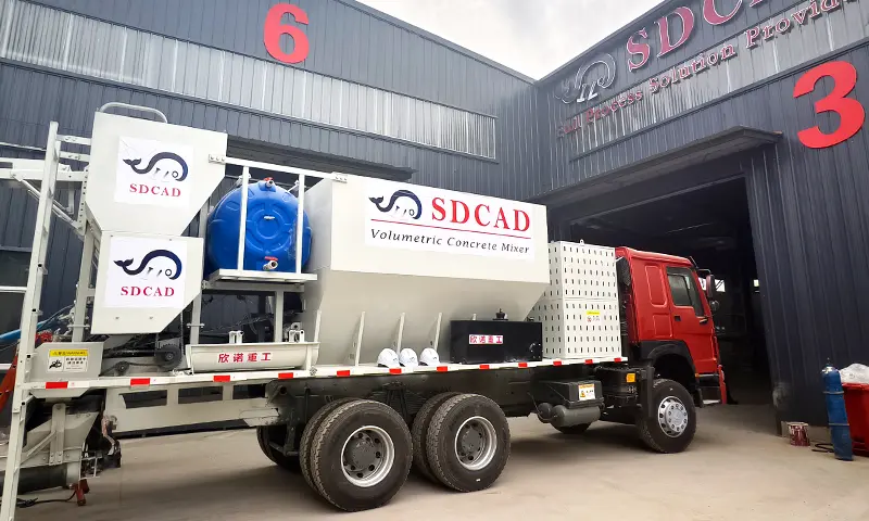 Volumetric Concrete Batching Plant | Efficient On-Site Mixing