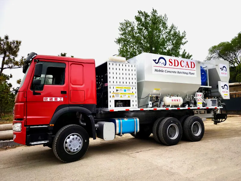 Volumetric Concrete Batching Plant | Efficient On-Site Mixing