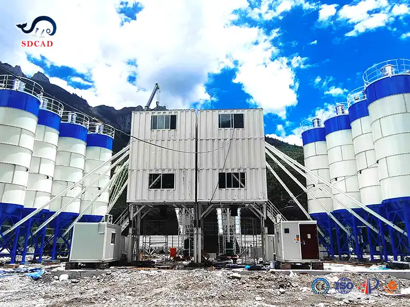 Precast Concrete Batching Plant