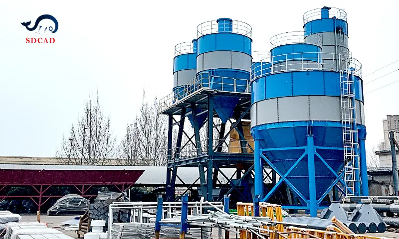 SDCAD Bolted Silo Solution for Thailand Construction Project