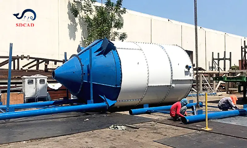 SDCAD Bolted Silo Solution for Thailand Construction Project
