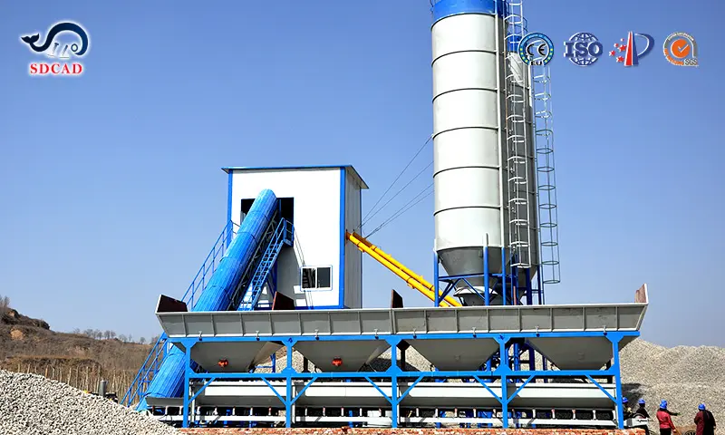 Stationary Concrete Batching Plant