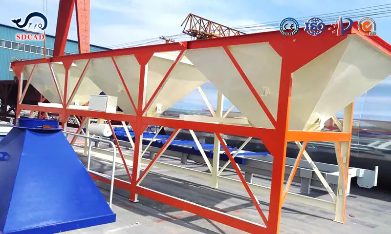Customizable Stationary Concrete Batch Plant