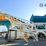 Modular YHZS Mobile Concrete Batching Plant
