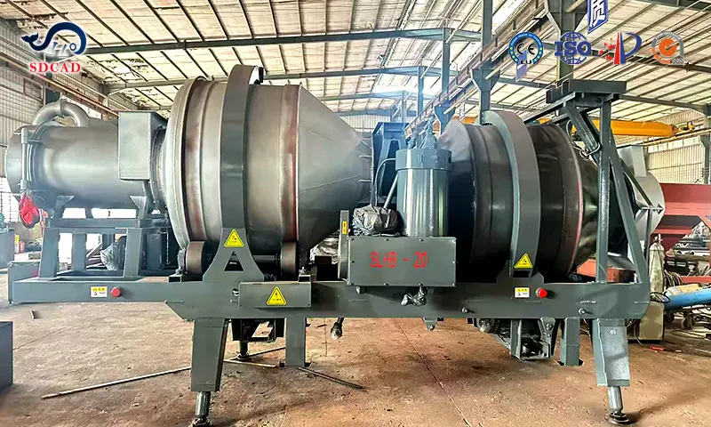 Double Drum Mobile Asphalt Mix Plant