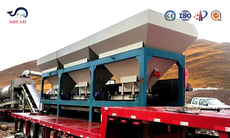 Mobile Asphalt Mixing Plant