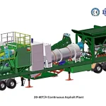 Mobile Asphalt Mixing Plant
