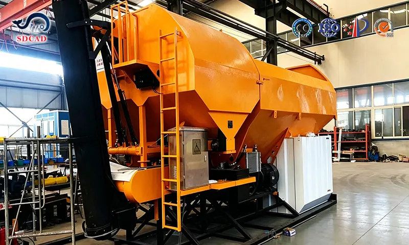 Volumetric Concrete Batching Plant | Efficient On-Site Mixing