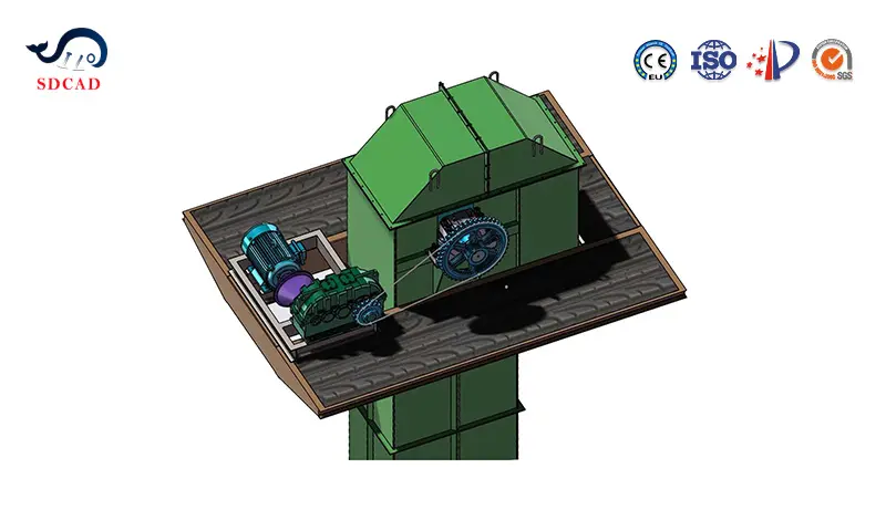 Bucket Elevator | Vertical Material Conveyor