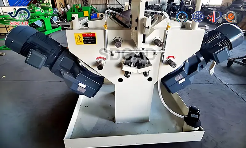 Continuous Spiral Blade Forming Machine