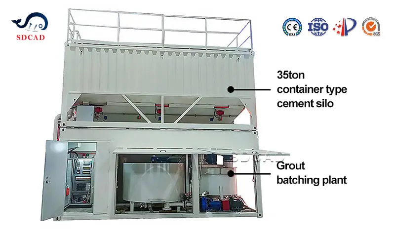 Grout Batching Plant | High Efficiency Grout Mixing Batching Plant