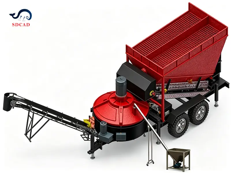 Stationary Concrete Batching Plant