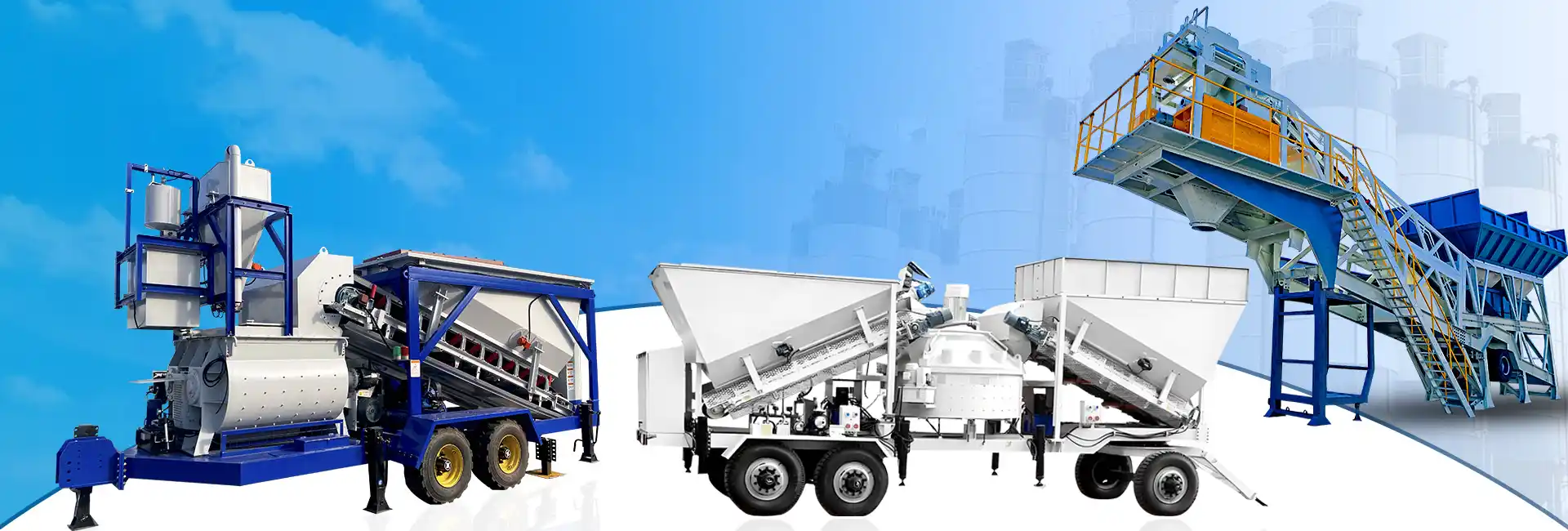 Mobile Concrete Batching Plant