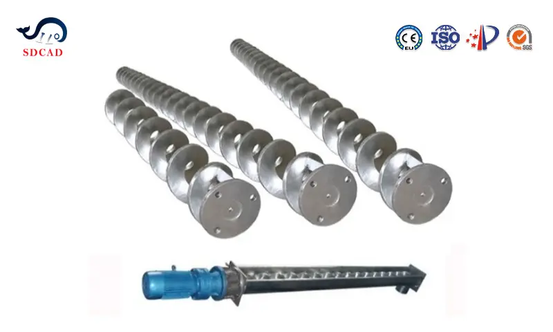Screw Conveyor | Industrial Bulk Material Handling Conveyor