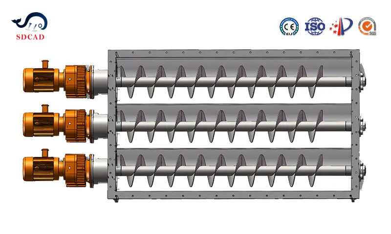 Screw Conveyor | Industrial Bulk Material Handling Conveyor