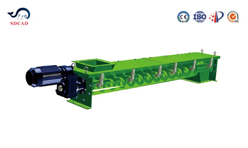 Screw Conveyor | Industrial Bulk Material Handling Conveyor