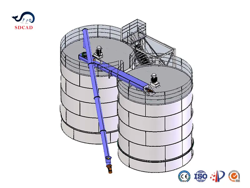 Liquid Mixing & Storage Tank System