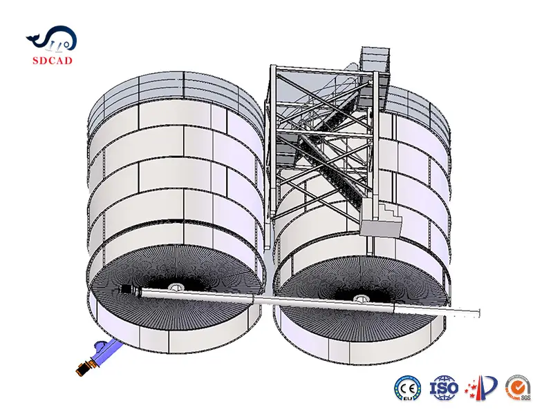 Liquid Mixing & Storage Tank System
