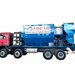 CAD12 Volumetric Concrete Mixer Successfully Deployed in Peru