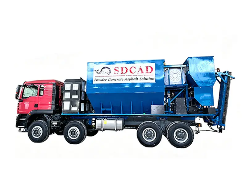 CAD12 Volumetric Concrete Mixer Successfully Deployed in Peru