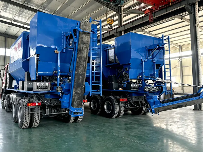 CAD12 Volumetric Concrete Mixer Successfully Deployed in Peru