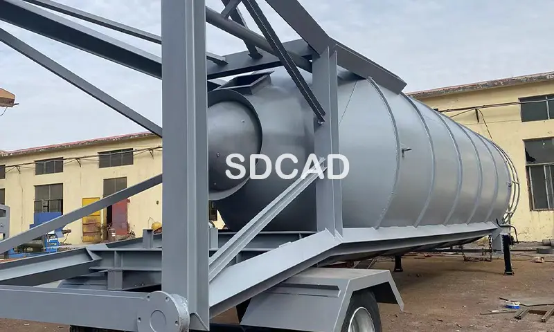 High Quality Welded Silo for Bulk Material Storage