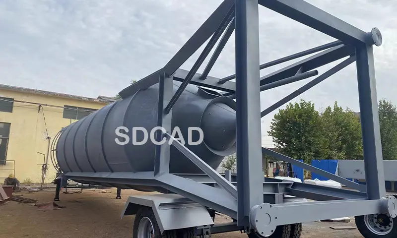 High Quality Welded Silo for Bulk Material Storage