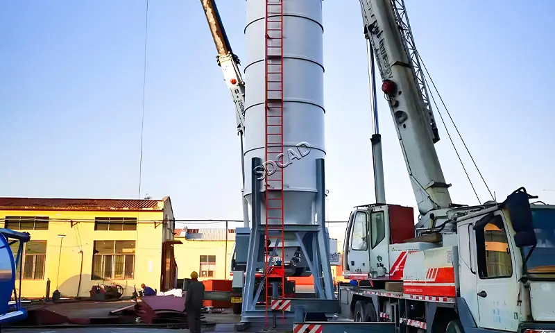 High Quality Welded Silo for Bulk Material Storage