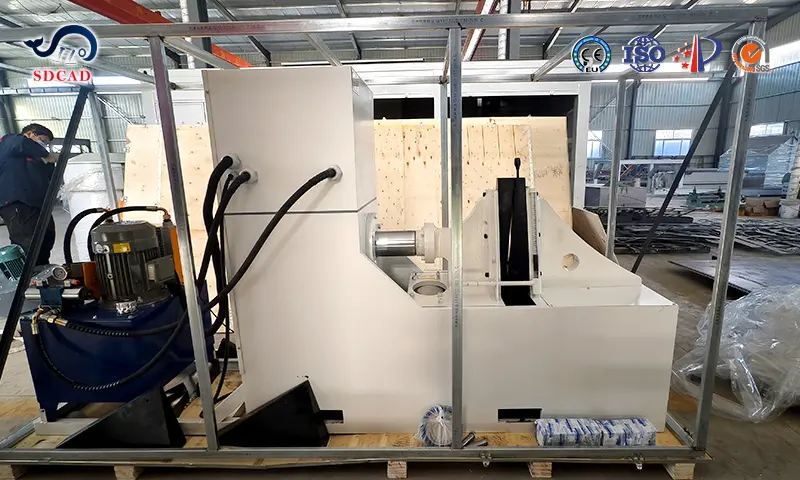 Sectional Screw Flight Forming Machine | Custom Manufacture